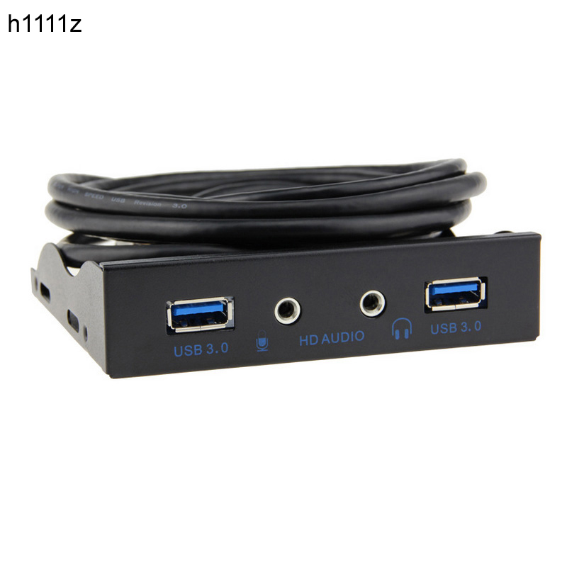 Earphone Splitter Jack - 2 porte USB 3.0 Hub Splitter