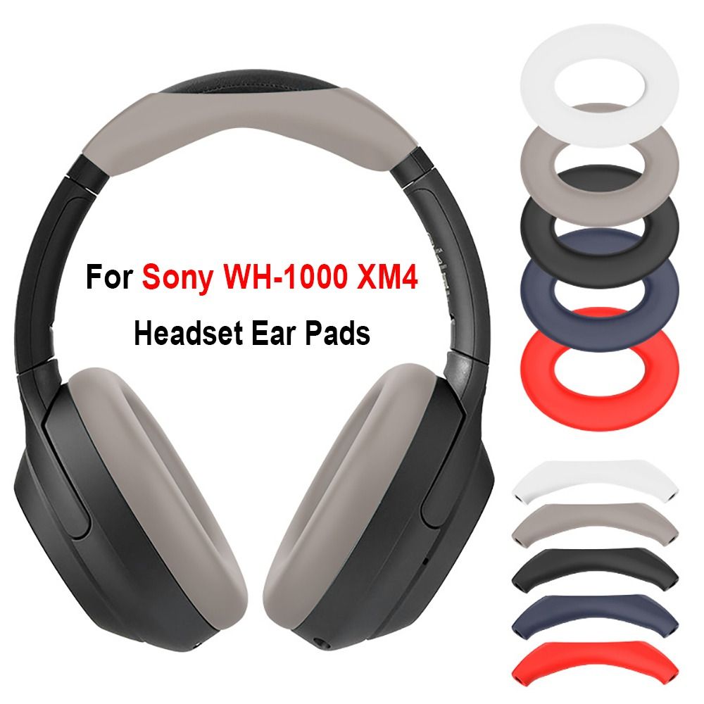 Sony Headphone Wh-1000Xm4 - Accessori per Cuffie: Copri-auricolari in Silicone
