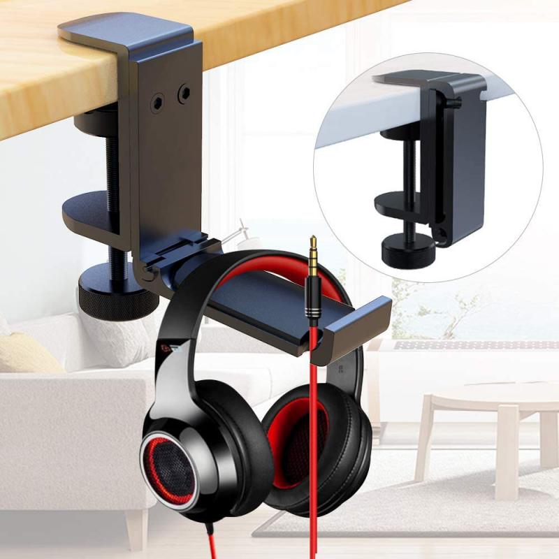 Headphone Stand Desk - Supporto Pieghevole per Cuffie da Scrivania,