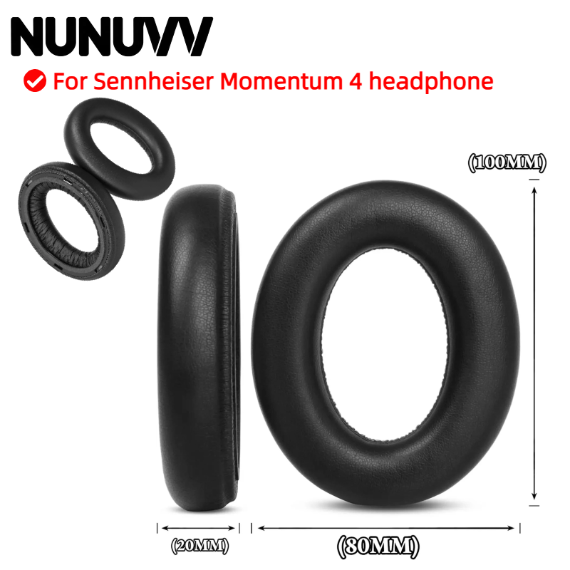 Cuscinetti auricolari NUNUVV c - Sennheiser Headphone Momentum 4 recensione e prezzo